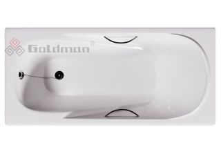Ванна чугунная Goldman Elegant EG17080 170x80см с ножками